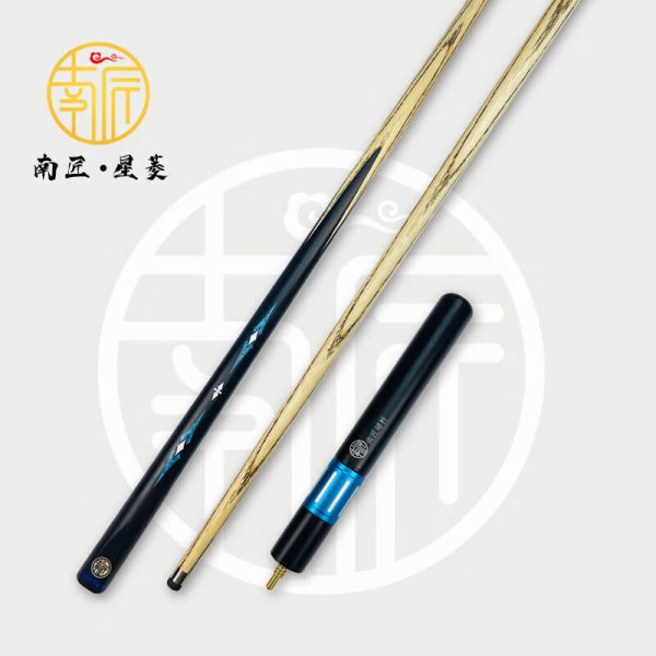 南匠星菱台球杆台球小头一体杆天工南匠